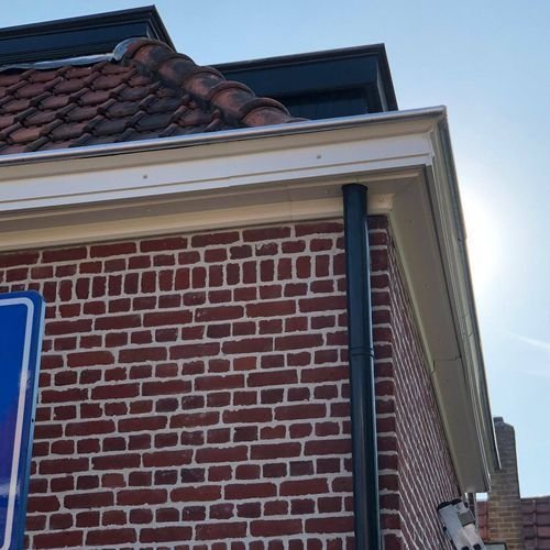 Foto van dakgoot in Rijssen Foto van dakgoot in Rijssen